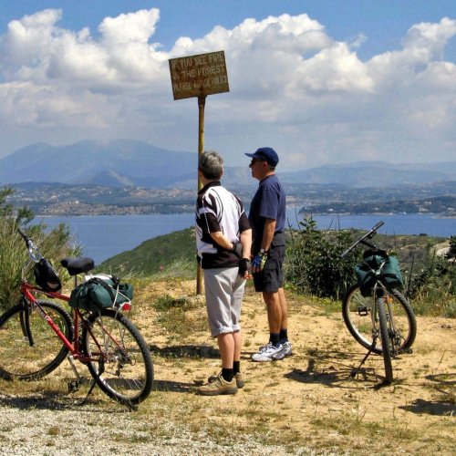 Vacances à vélo sur l'île de Spetses