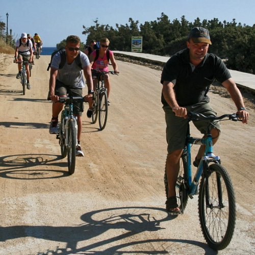 Les Cyclades à vélo et à pied