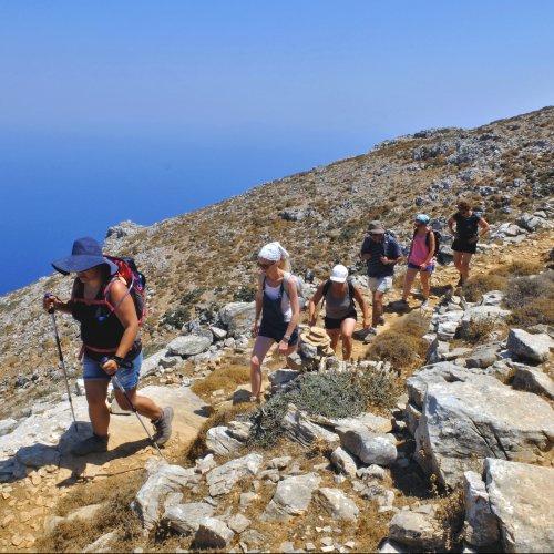 Cyclades hiking paths. Explore Naxos and Amorgos