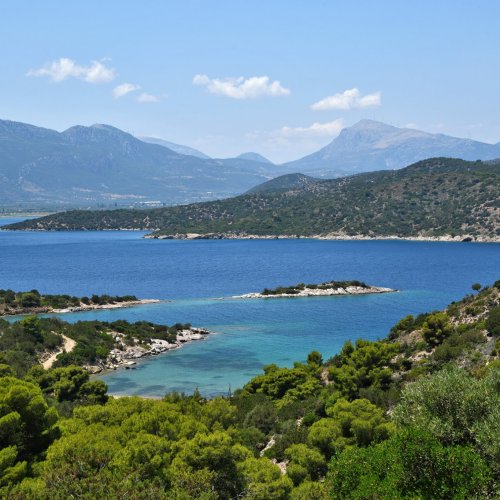 Island hopping and cycling holidays near Athens