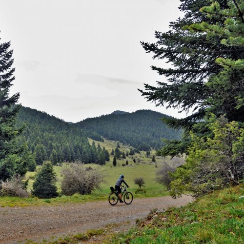 Mountain bike touring in Arcadia