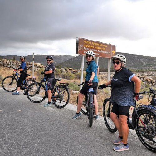 Cycling Naxos Island