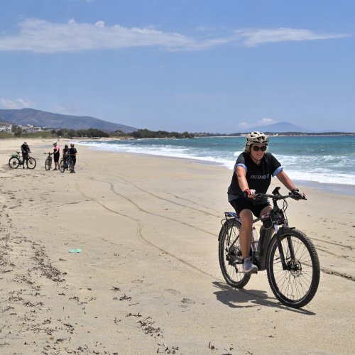 Cycling Naxos Island