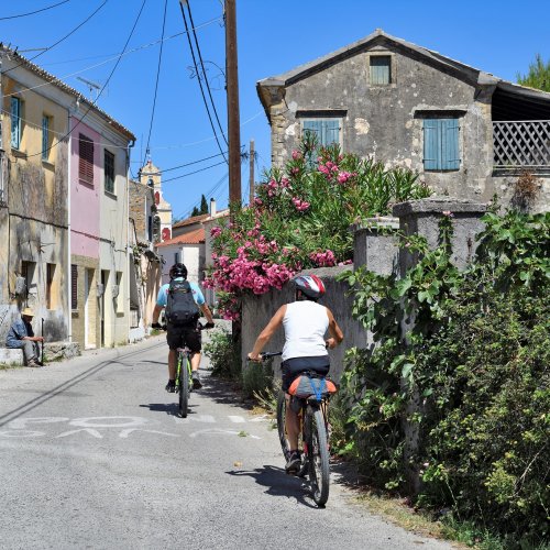 Corfu by mountain bike: Through olive groves and traditional villages