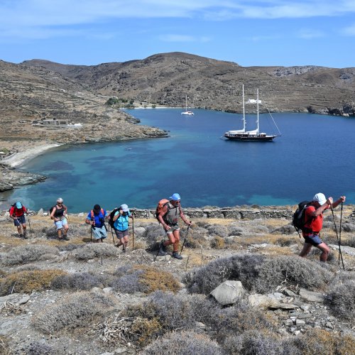 West Cyclades walking experience